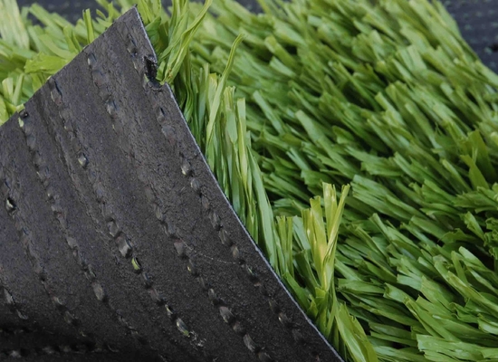 كرة القدم القابلة للتخصيص العشب الفضائي 140 غرز / م العشب الخضراء الاصطناعية 60mm ارتفاع كومة