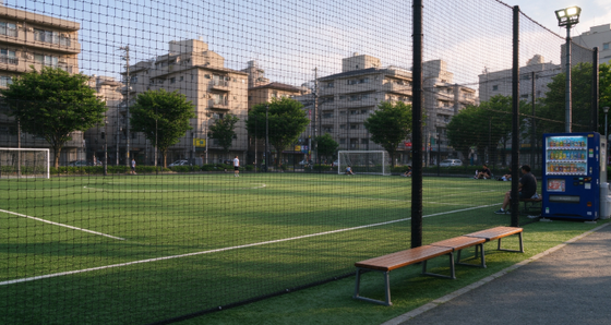 حديقة اصطناعية لكرة القدم لملاعب كرة القدم المهنية